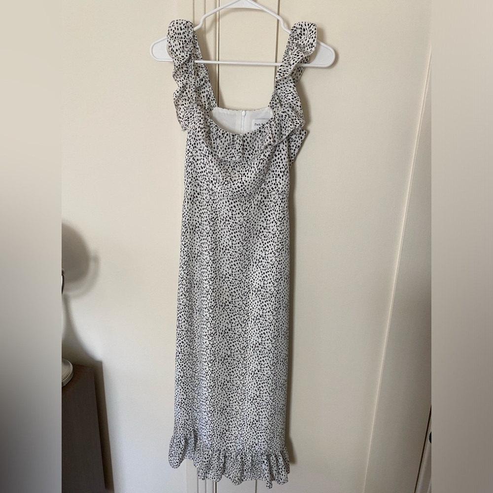 Park & Fifth Co || Jubilee Dress Ivory and Black || Size XS